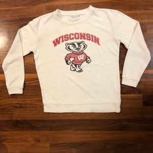 University of Wisconsin soft crew neck